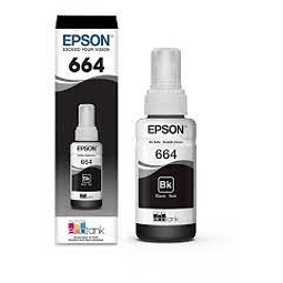 Epson® Tintas-BotellasT664 venta individual NEGRO