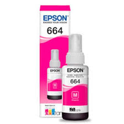 Epson® Tintas-BotellasT664 venta individual color MAGENTA
