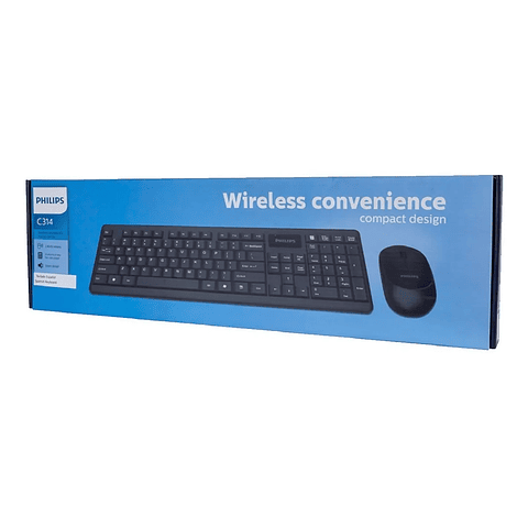 Philips Combo Teclado + Mouse Inalámbrico Spt6314