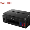 Impresora Multifuncional Canon G3110 Pixma ( Wi-fi) 