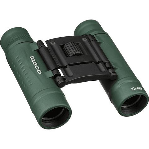 Tasco 10x25 Essentials Compact Binoculares (VERDE) 168125G