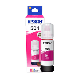 Epson Tinta T504 Magenta T504