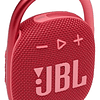 JBL  Parlante Portátil JBL Bluetooth Clip 4 ROJO