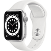 Apple Watch Series 6 (GPS, 44mm, aluminio , banda deportiva blanco) MOOD3LL/A