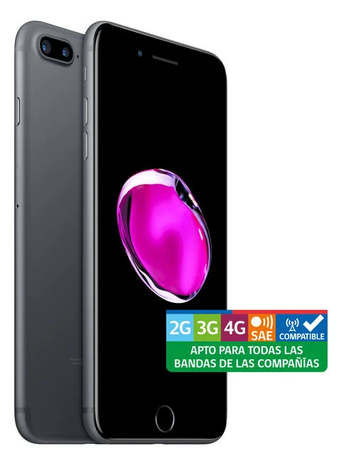 iPhone 7 Plus 128GB Nuevo Liberado color negro