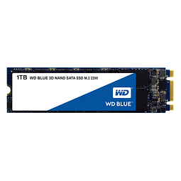Unidad SSD WESTERN DIGITAL 1TB WD Blue 3D NAND, M.2 WDS100T2B0B