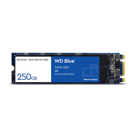 Disco Duro 250GB WD Blue™ SATA SSD M.2 2280  WDS250G2B0B
