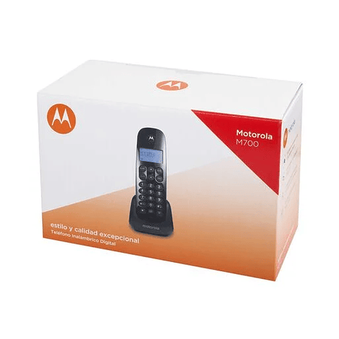 Teléfono Motorola M700 Inalámbrico Negro