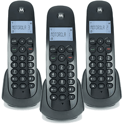 Teléfono Motorola Pack de 3 Inalámbricos M700-3