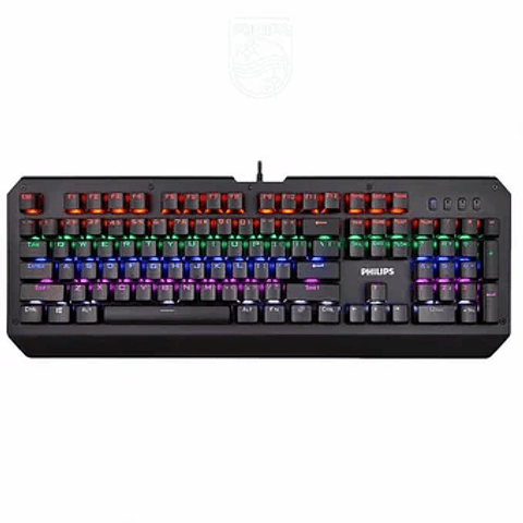 TECLADO `P/PC PHILIPS SPK8413 WIRED GAMING