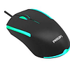 Mouse Gamer Philips SPK9314, 3 Botones, cable USB, Iluminación Ambiglow 7 Modos