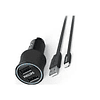 CARGADOR AUTO PHILIPS DOBLE USB + CABLE LIGHTING DLP2553U
