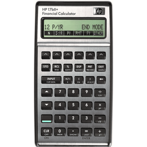 CALCULADORA HEWLETT PACKARD HP17BII FINANCIERA