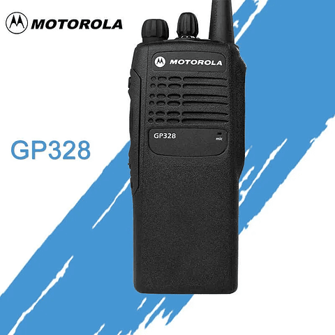 Radio Comunicación Motorola Gp328 VHF (SIN BATERIA RECARGABLE)