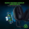 Razer BlackShark V2 Auriculares para juegos: sonido envolvente espacial THX 7.1, controladores de 1.97 pulgadas, micrófono desmontable, para computadora