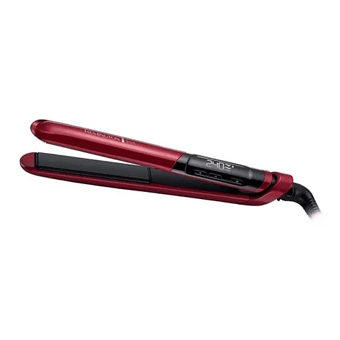 Plancha de cabello Remington Professional Silk S9600 roja y negra 120V/240V
