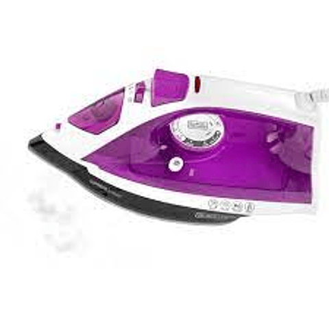 PLANCHA  ELECTRICA BLACK Y DECKER IR23960 MORADO