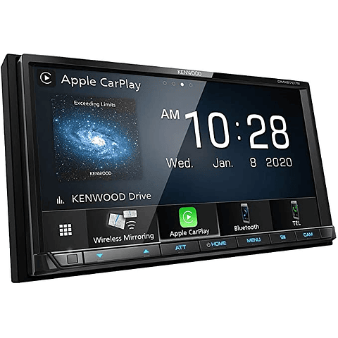 RECEPTOR  DIGITAL DE MEDIOS KENWOOD DMX9707S CON ANDROID BLUETOOTH