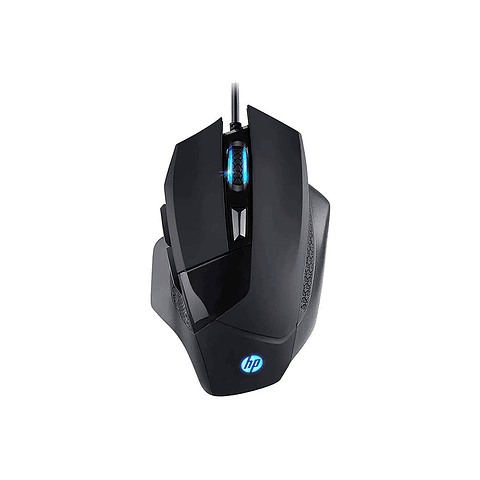 MOUSE  OPTICO GAMER HEWLETT PACKARD G200 ALAMBRICO, BLACK