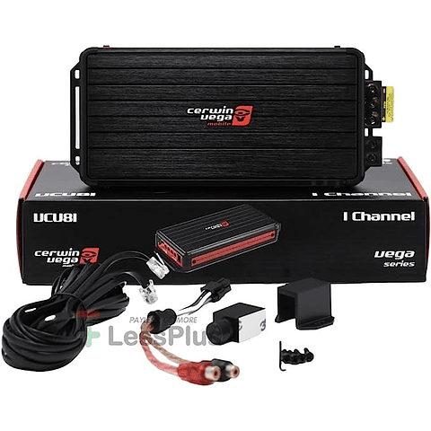 AMPLIFICADOR CERWIN VEGA VCU81 500W 1 CANAL