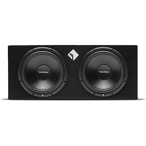 CAJA C/ 2 WOOFER ROCKFORD FORGATE R2-2X12 12PULG. PRIME