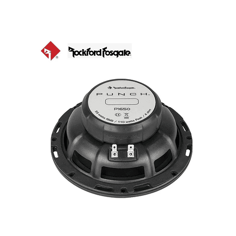 PARLANTES P/AUTO ROCKFORD FORGATE P1650 6.5PULG.IN  PUNCH FULLRANGE