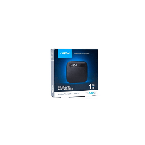 MEMORIA  SSD CRUCIAL CT1000X6SSD9 SSD PORTABLE X6 1TB