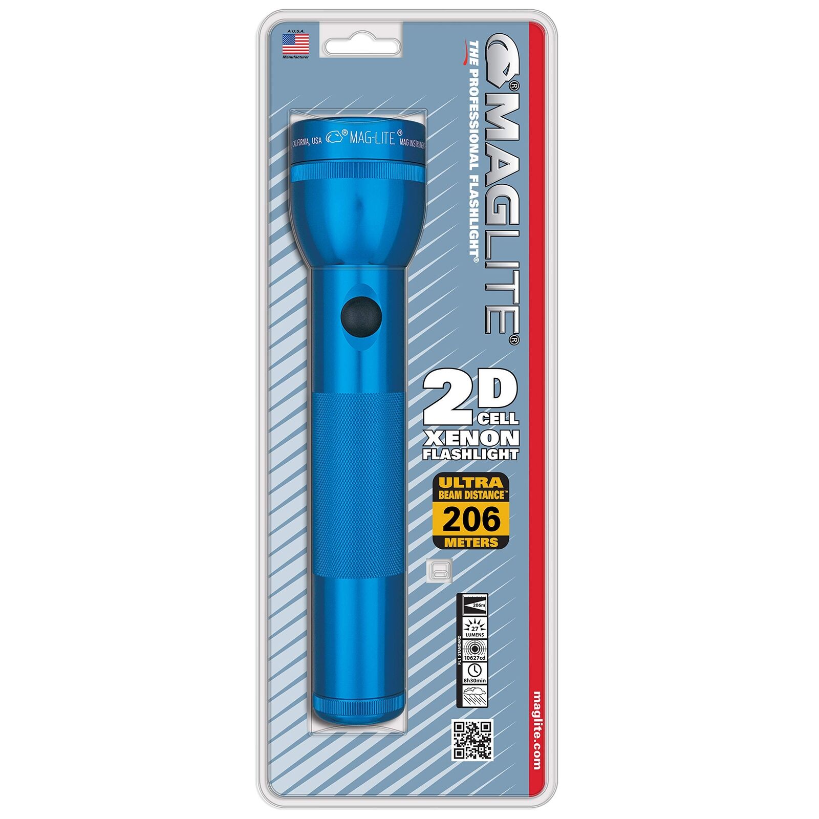 LINTERNA MAGLITE S2DFD6 PILAS  2D BLUE