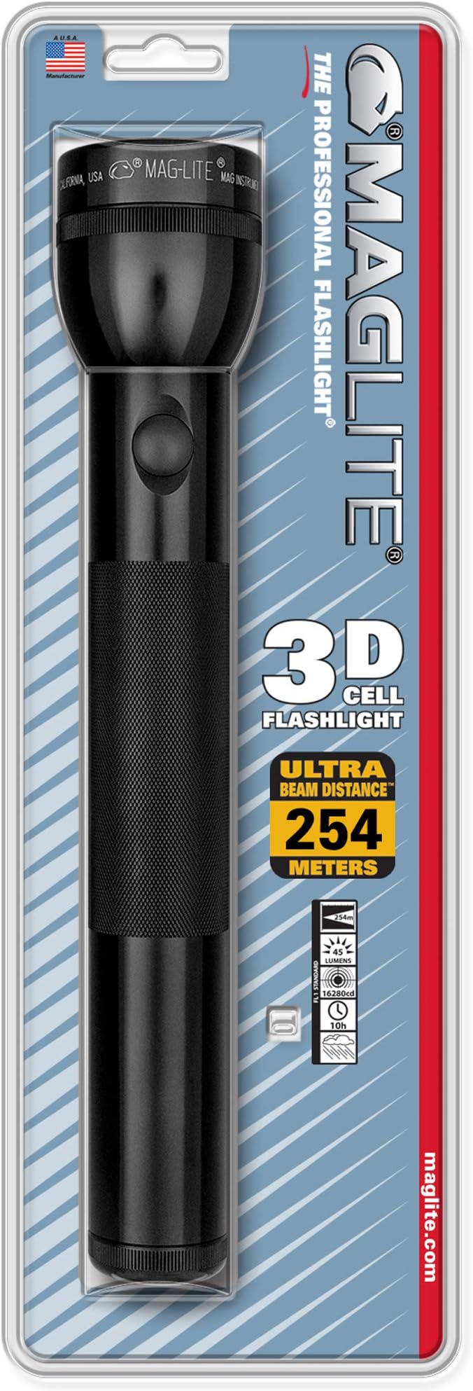 LINTERNA MAGLITE S3D016 PILAS 3D BLACK