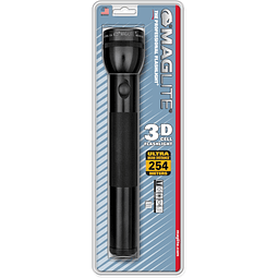 LINTERNA MAGLITE S3D016 PILAS  3D BLACK