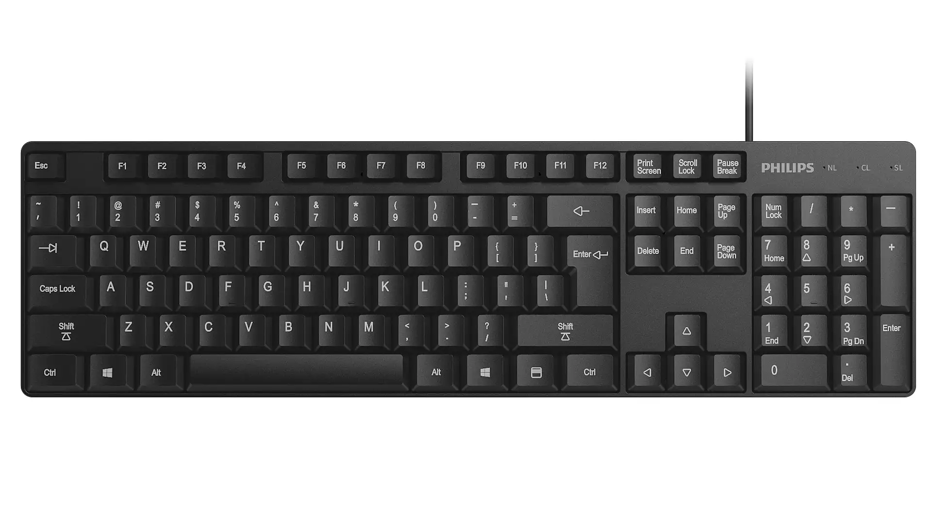 Teclado Con Cable Philips Serie 200