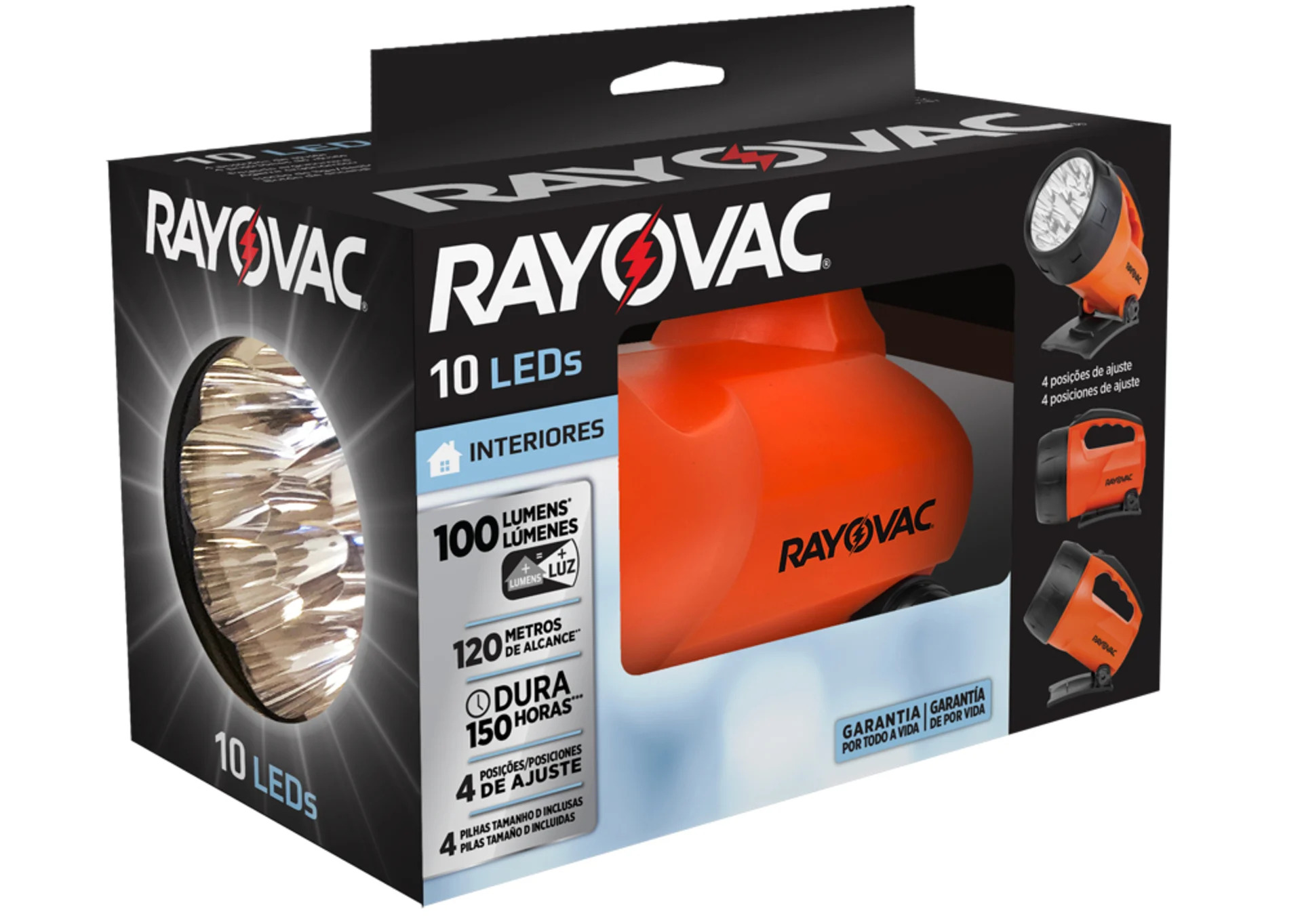 Foco Rayovac 10 Leds 100 Lumens