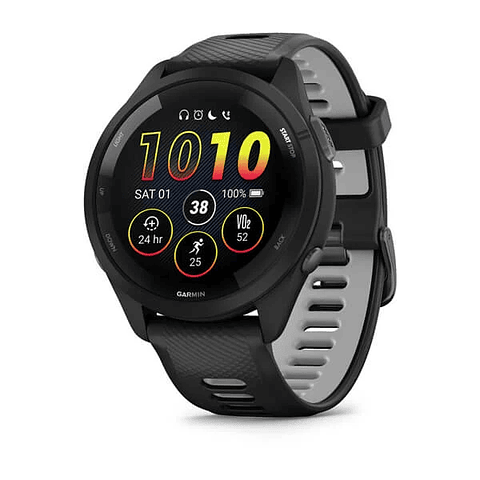 RELOJ P/CARRERA GARMIN FORERUNNER 265 BLACK 