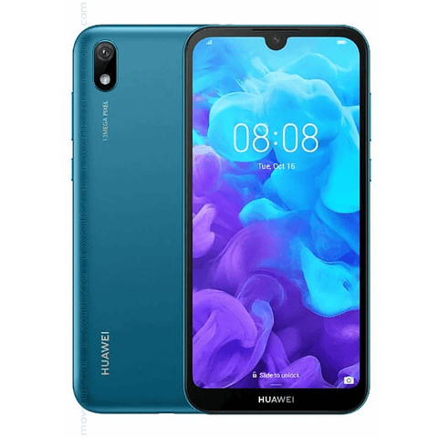 Celular Huawei Y5 2019 AZUL RAM2GB/ROM32GB + MEMORIA 32GB DE REGALO