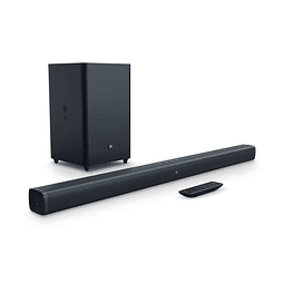 BARRA DE SONIDO JBL BAR21 PARLANTE SOUNDBAR  DEEP BASS  2.1CANALES BLACK