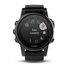 Garmin fēnix® 5S Zafiro negro con correa negra 010-01685-11