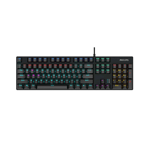 Teclado mecánico con cable para juegos SPK8404/00 español