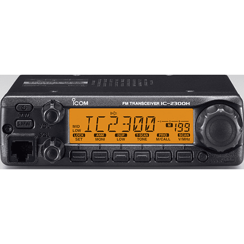 RADIO  TRANSMISOR ICOM IC-2300H 174MHZ 65WATTS