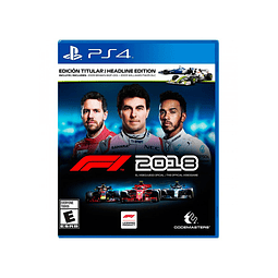 JUEGO PLAYSTATION 4 F1 2018