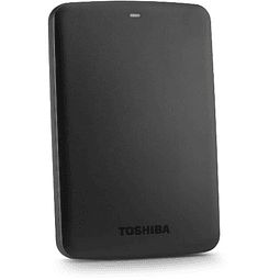 Disco Portátil Toshiba Canvio Basics, 2TB, USB 3.0, Negro