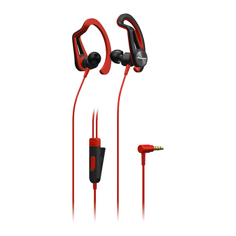 AUDIFONO PIONEER E5 SPORTS ROJO