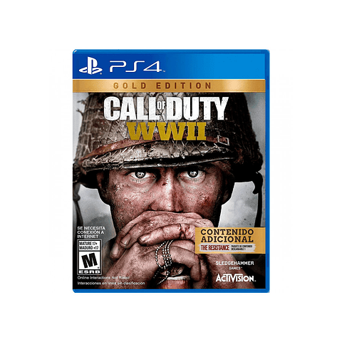 JUEGO CALL OF DUTY WW II GOLD EDITION PS4