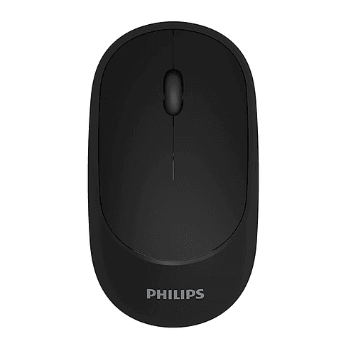 Mouse Inalámbrico Philips SPK7314, 2.4GHz, 3 Botones, Black