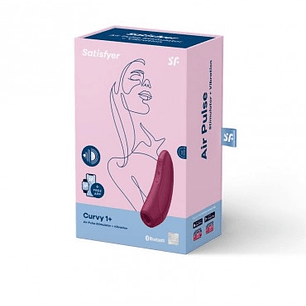 Satisfyer c/ pulso de aire Curvy 1 + 