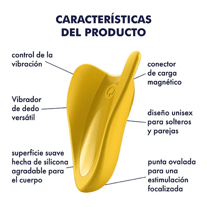 Vibrador de Dedo Versátil Satisfyer High Fly 2