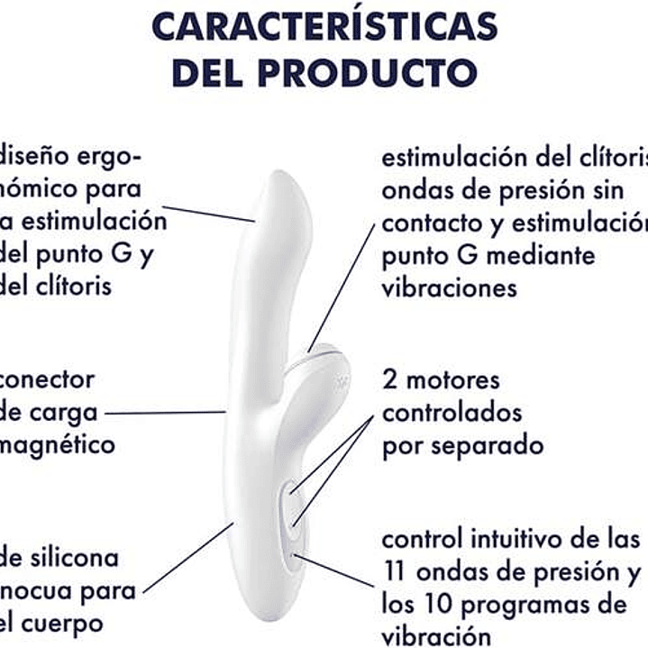 Vibrador / Succionador Satisfyer Pro+ Punto G 3