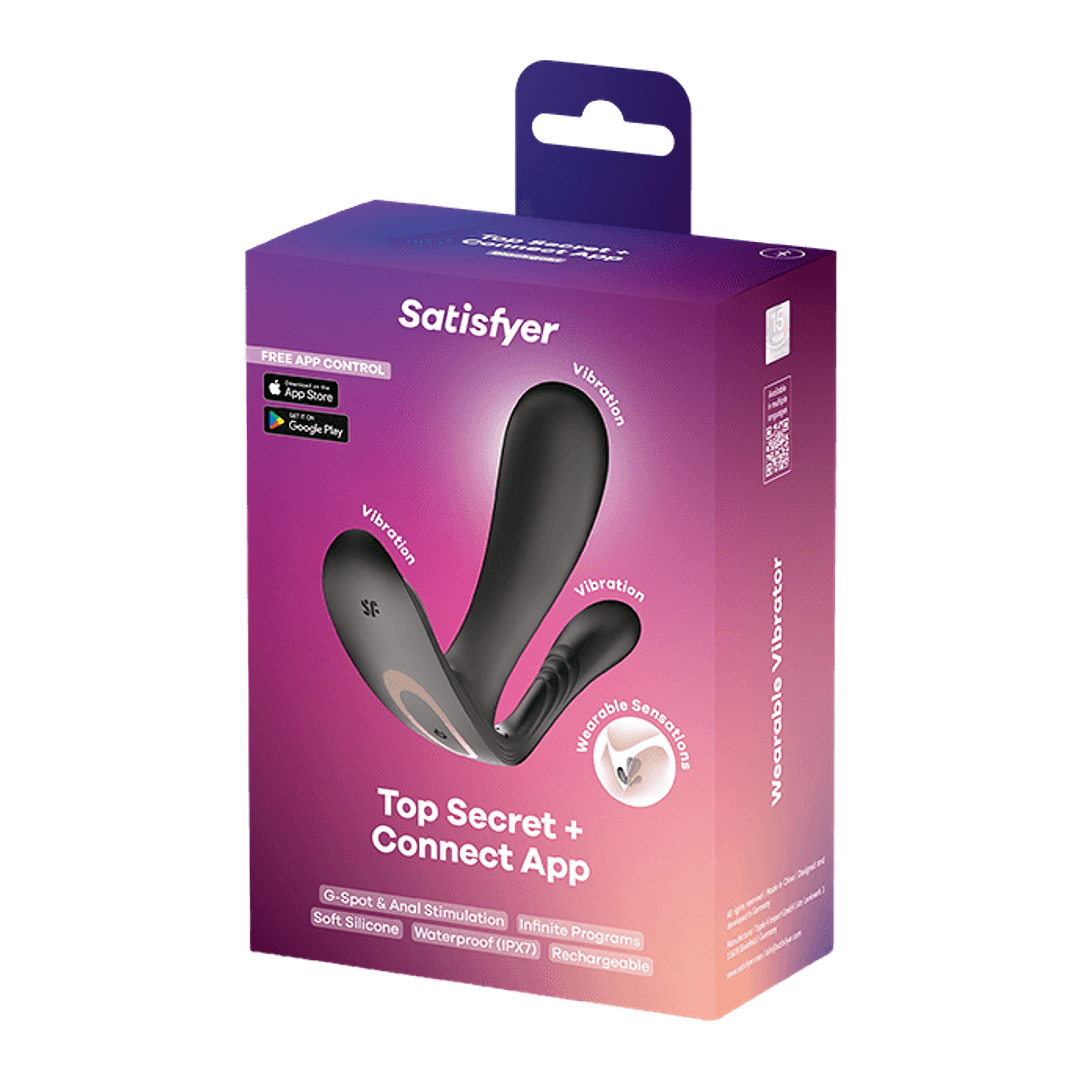 Vibrador Satisfyer Top Secret + con APP 1