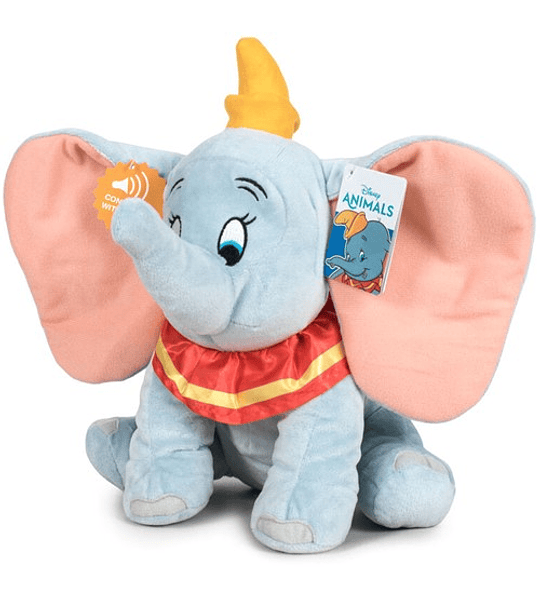 Peluche Disney Dumbo com som 30 cm