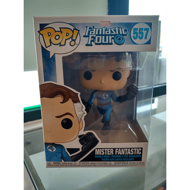 POP! Marvel Fantastic Four Mister Fantastic 557(Ediçao Japonesa) 2