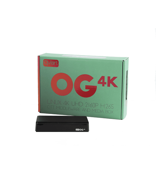 Qviart OG 4K Linux-OS IPTV OTT UHD